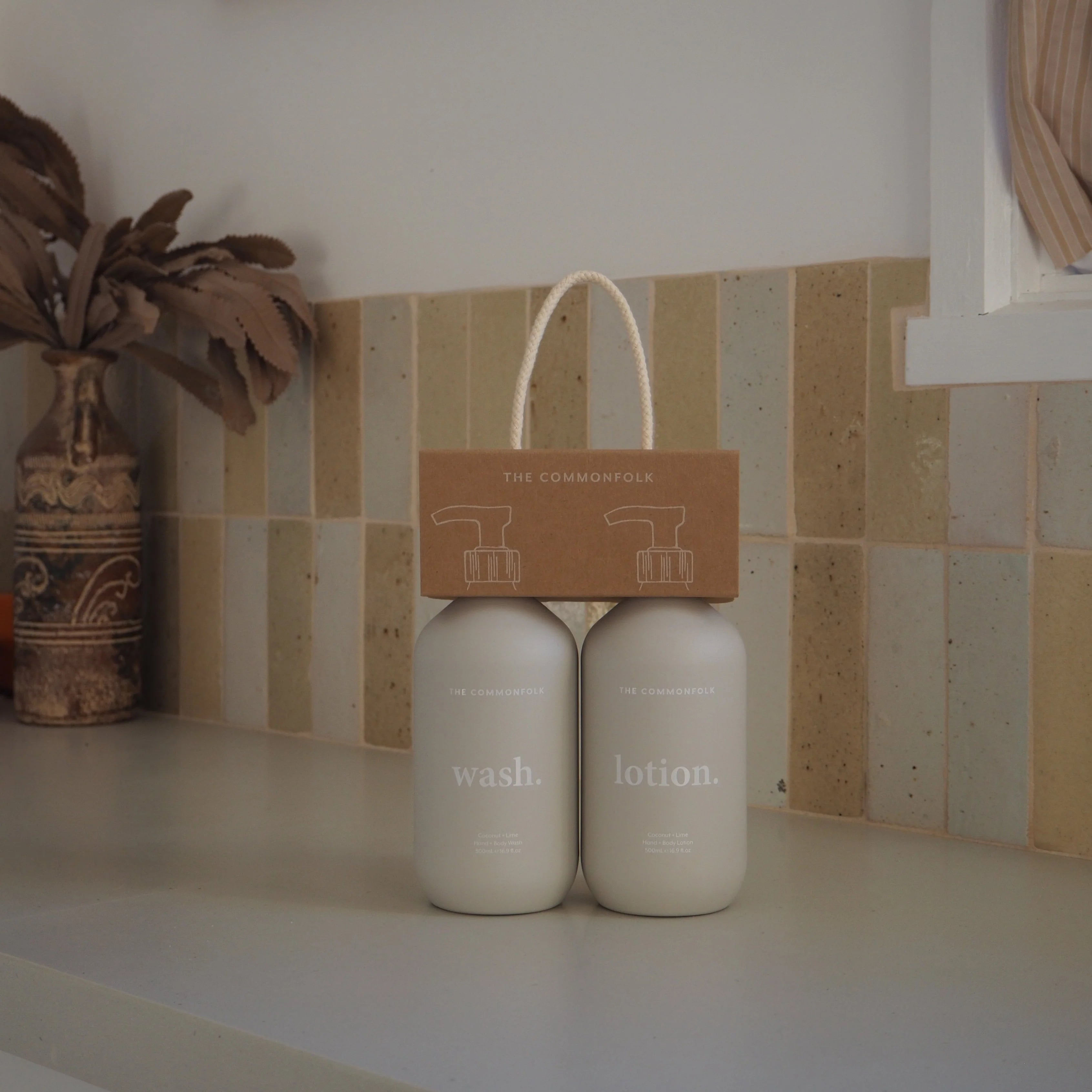 Pumice | Coconut + Lime Body Wash & Lotion Kit