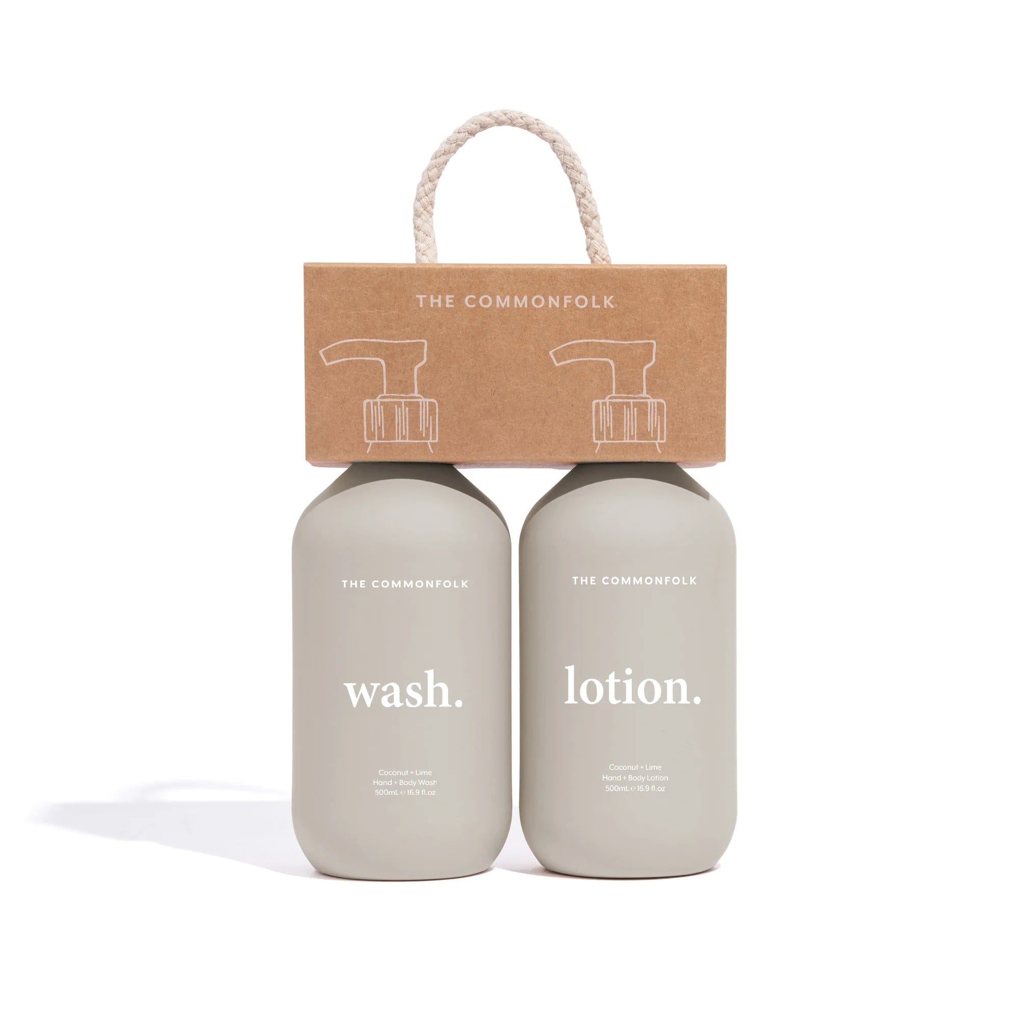 Pumice | Coconut + Lime Body Wash & Lotion Kit