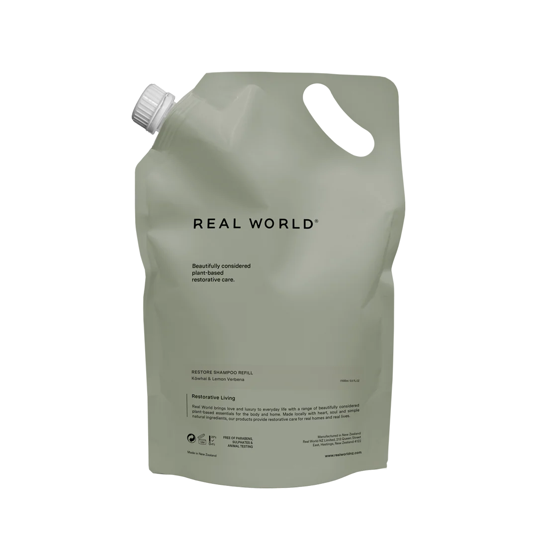 Kōwhai & Lemon Verbena Shampoo 1000ml Refill (Pre Order)