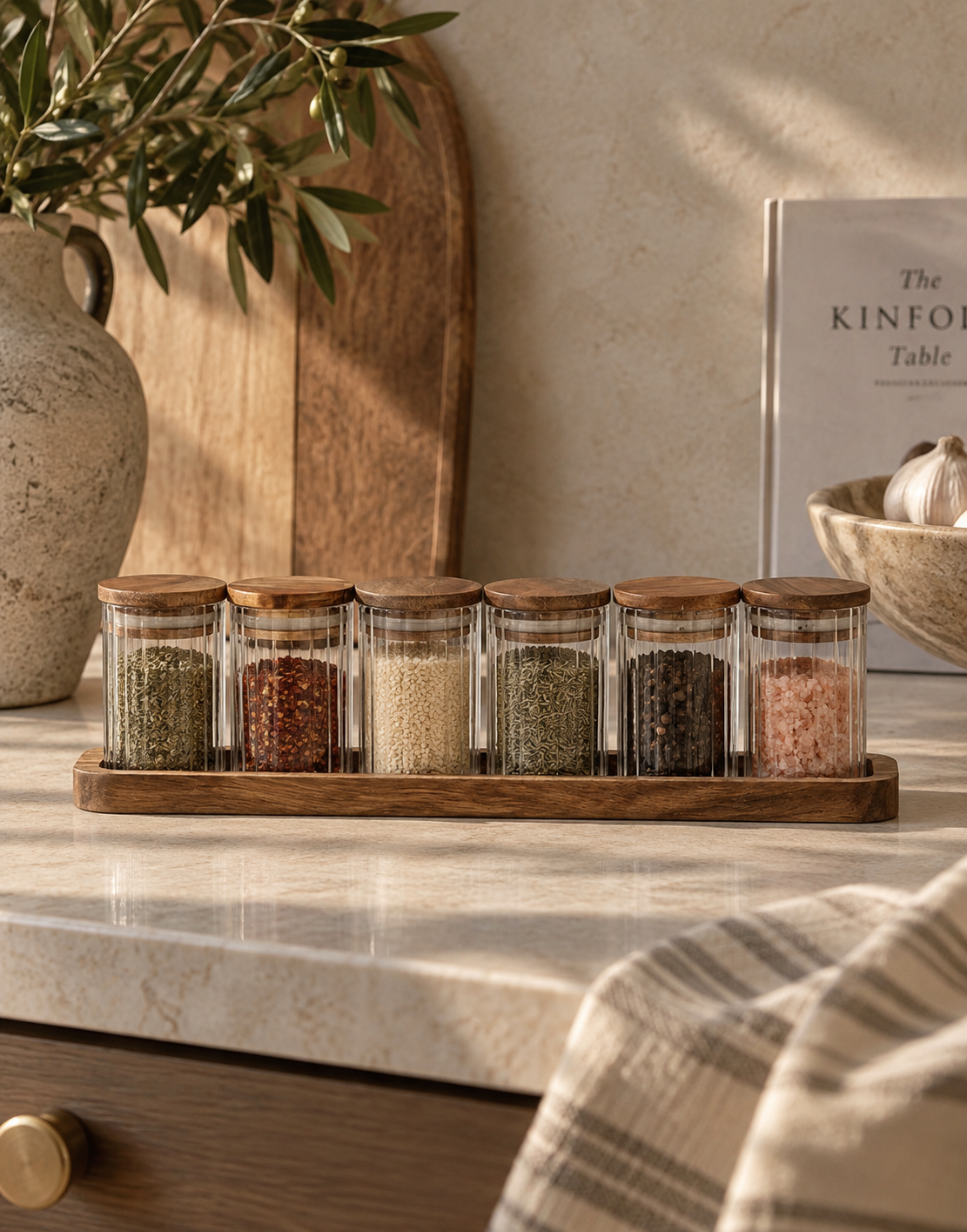 The Arlo Spice Jar Set