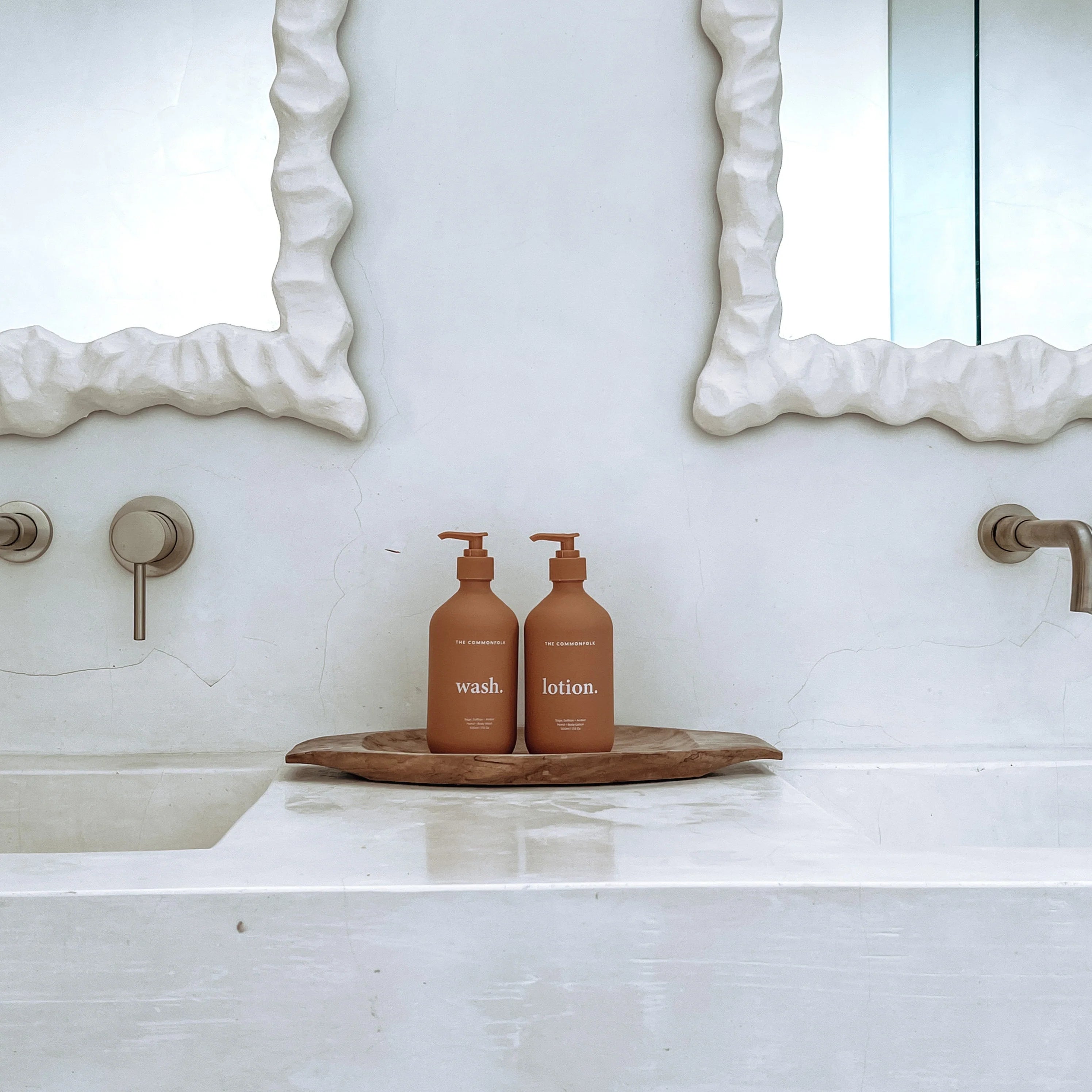 Terra | Sage, Saffron + Amber Body Wash & Lotion Kit