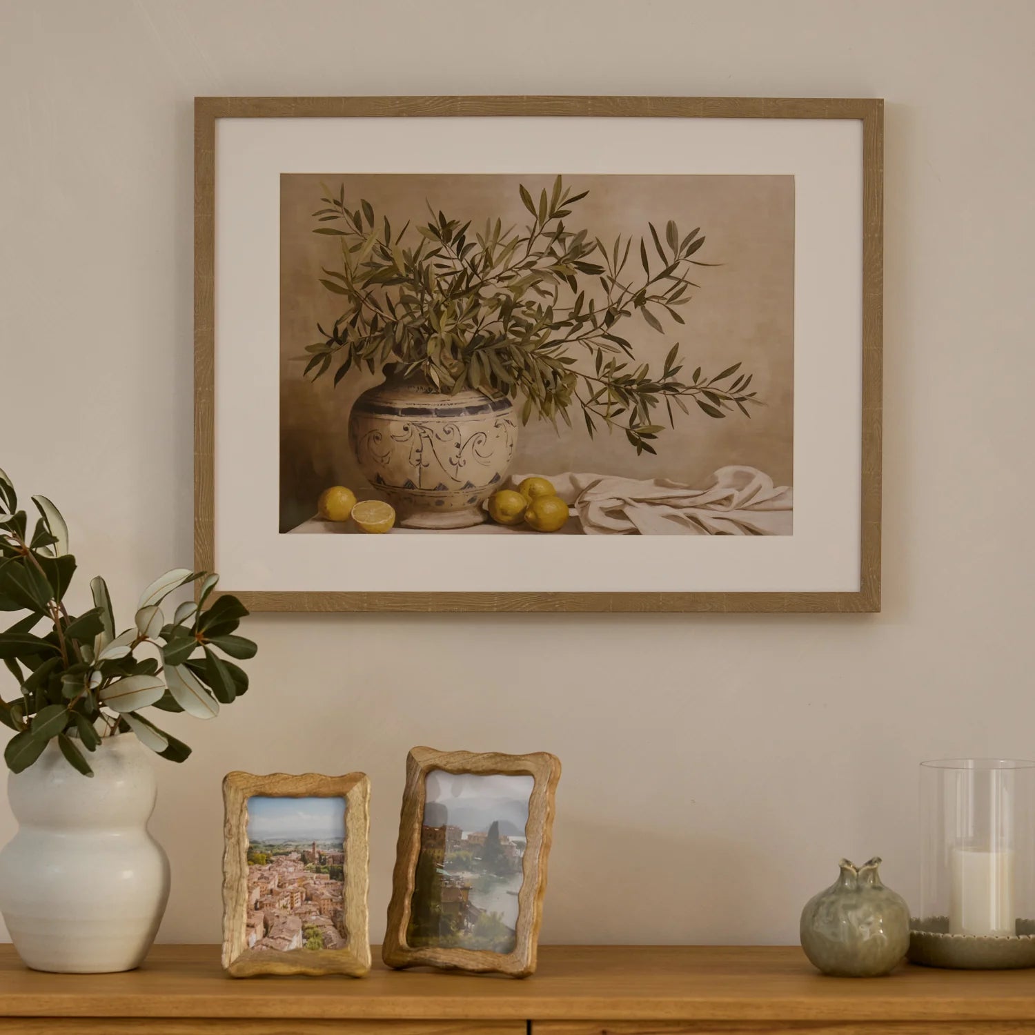 The Olive & Lemon Still Life Art