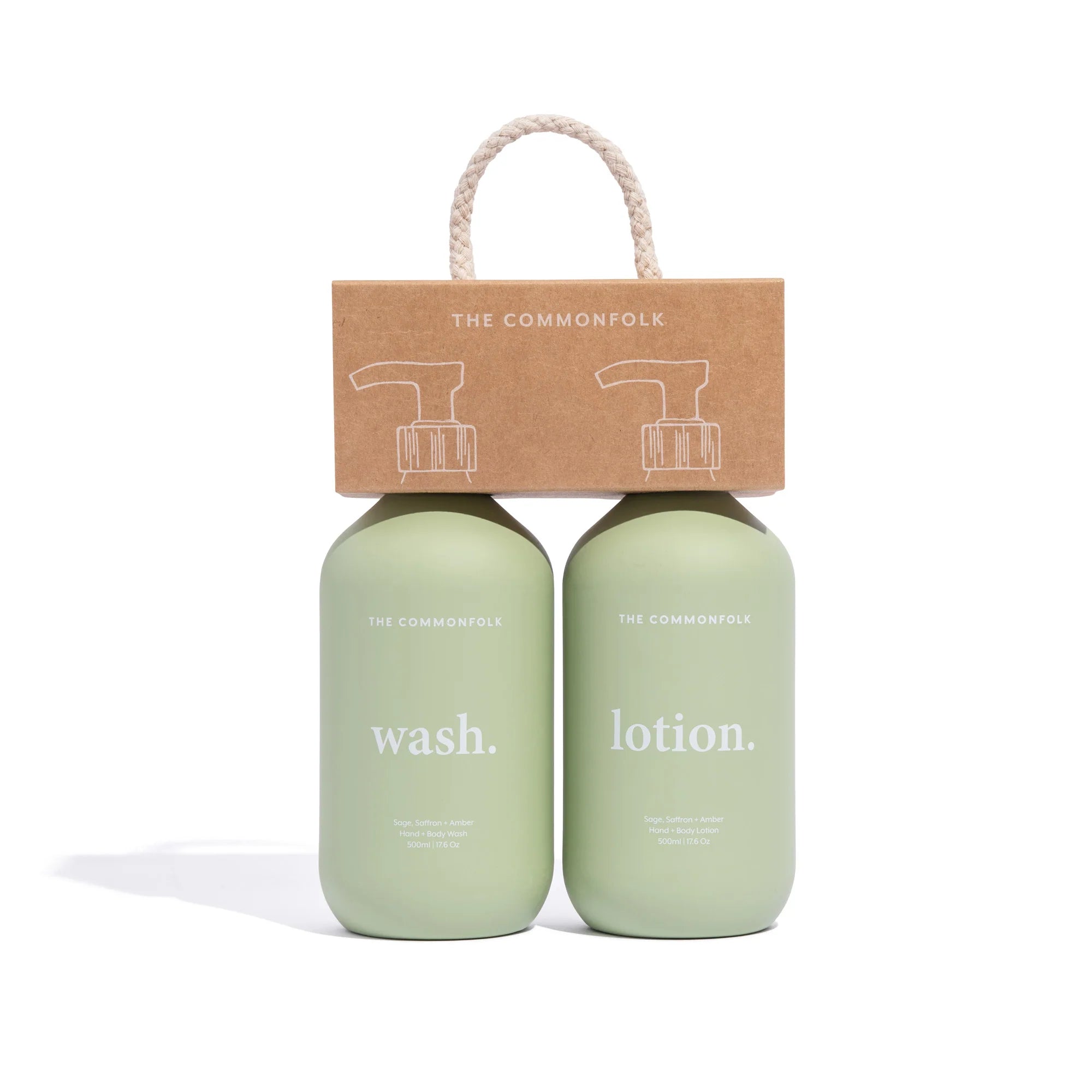 Sage | Coconut + Lime Body Wash & Lotion Kit