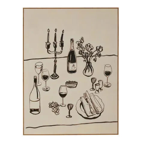 The Long Lunch Wall Art
