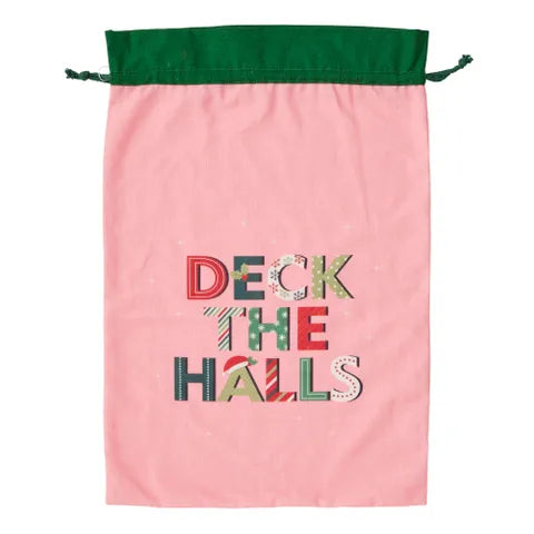 The Deck the Halls Christmas Sack