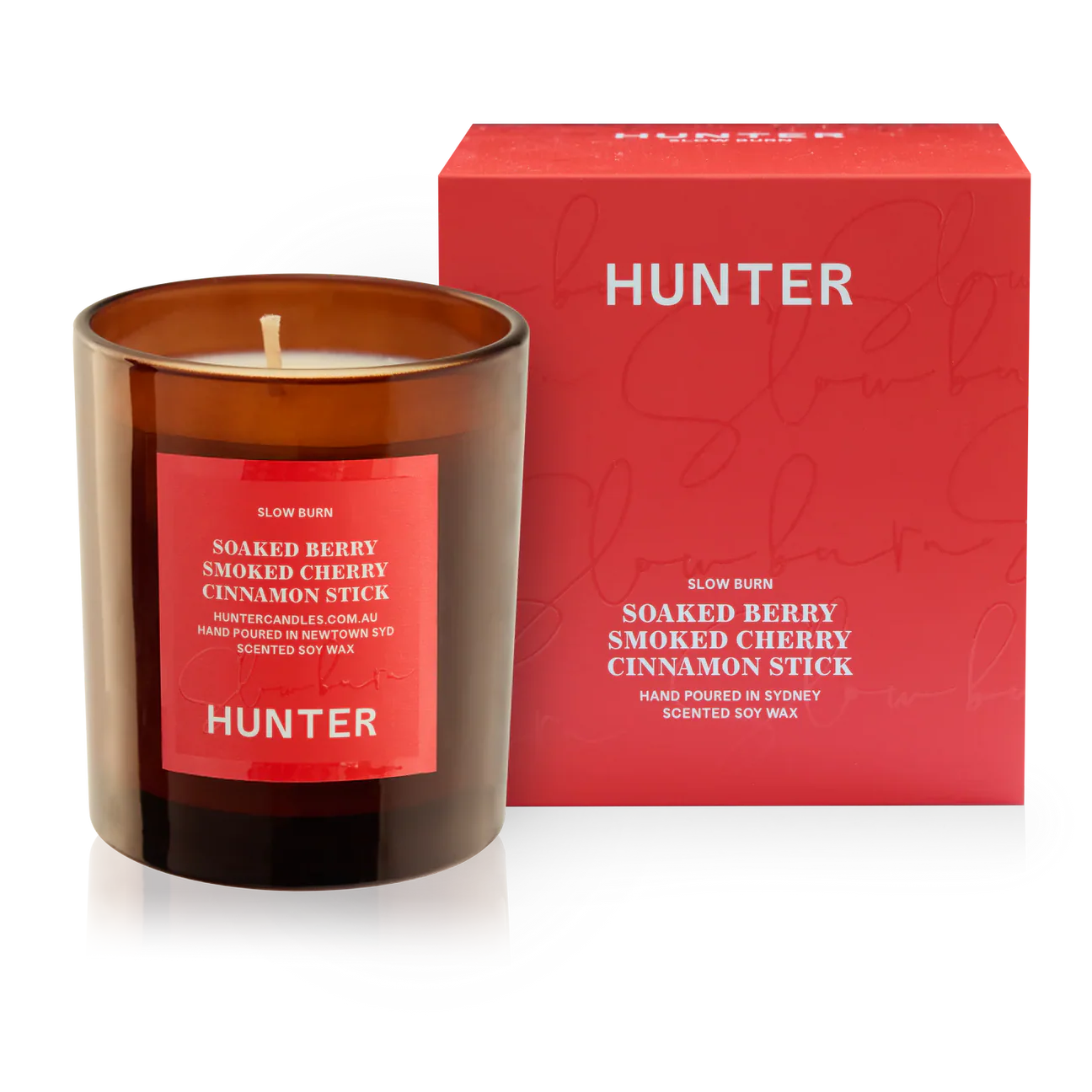 Slow Burn / Soaked Berry + Smoked Cherry + Cinnamon