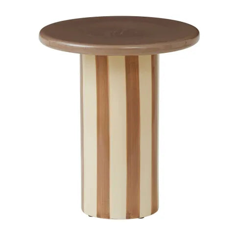 Linea Ceramic Side Table