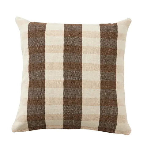 The Arden Check Cushion