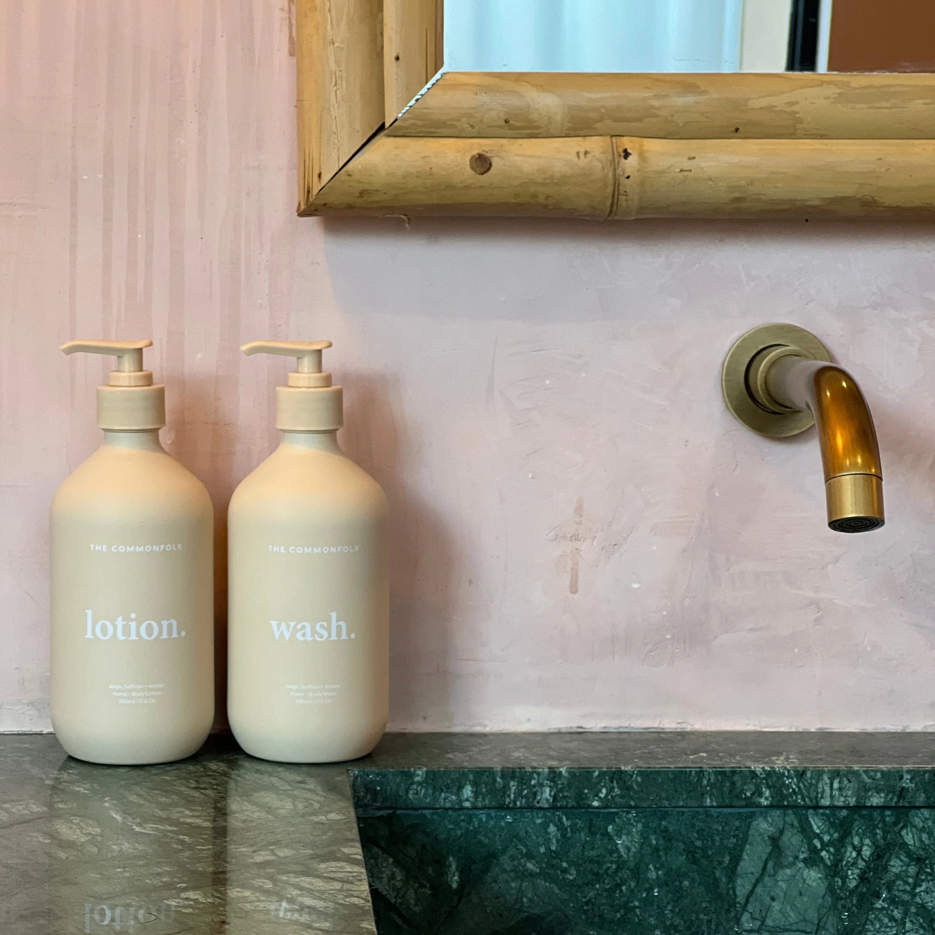 Nude | Sage, Saffron + Amber Body Wash & Lotion Kit