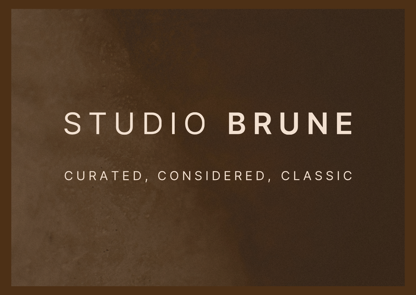 Studio Brune Gift Card
