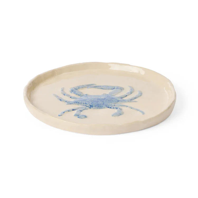 Aster Coastal Ceramic Plate