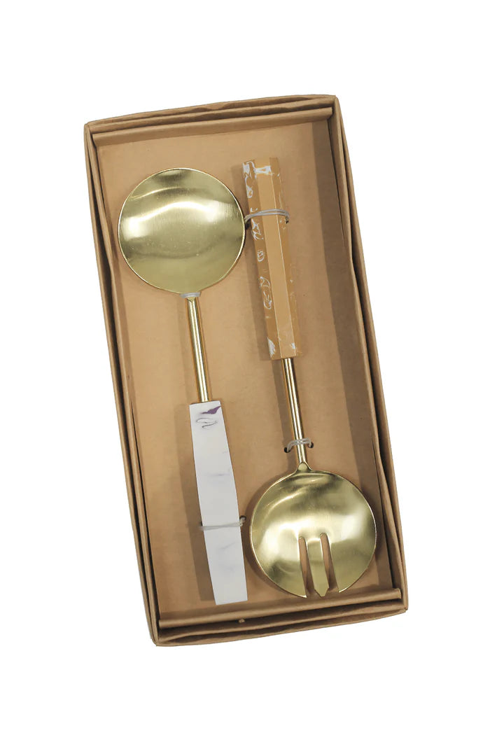 Opaline Salad Server Set